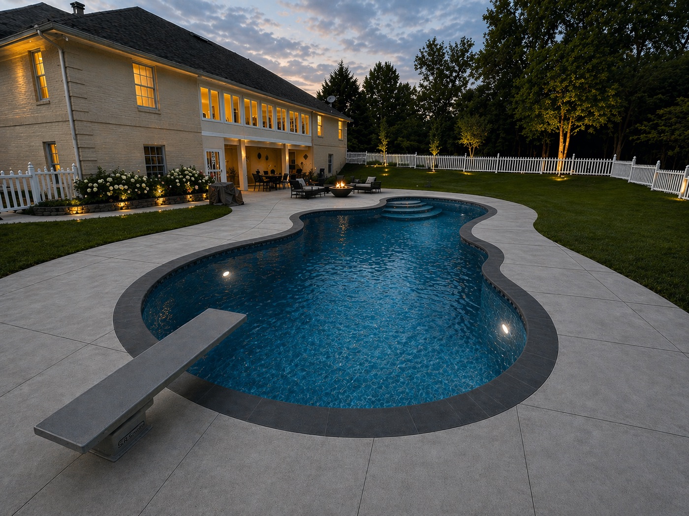 Pool after renovation