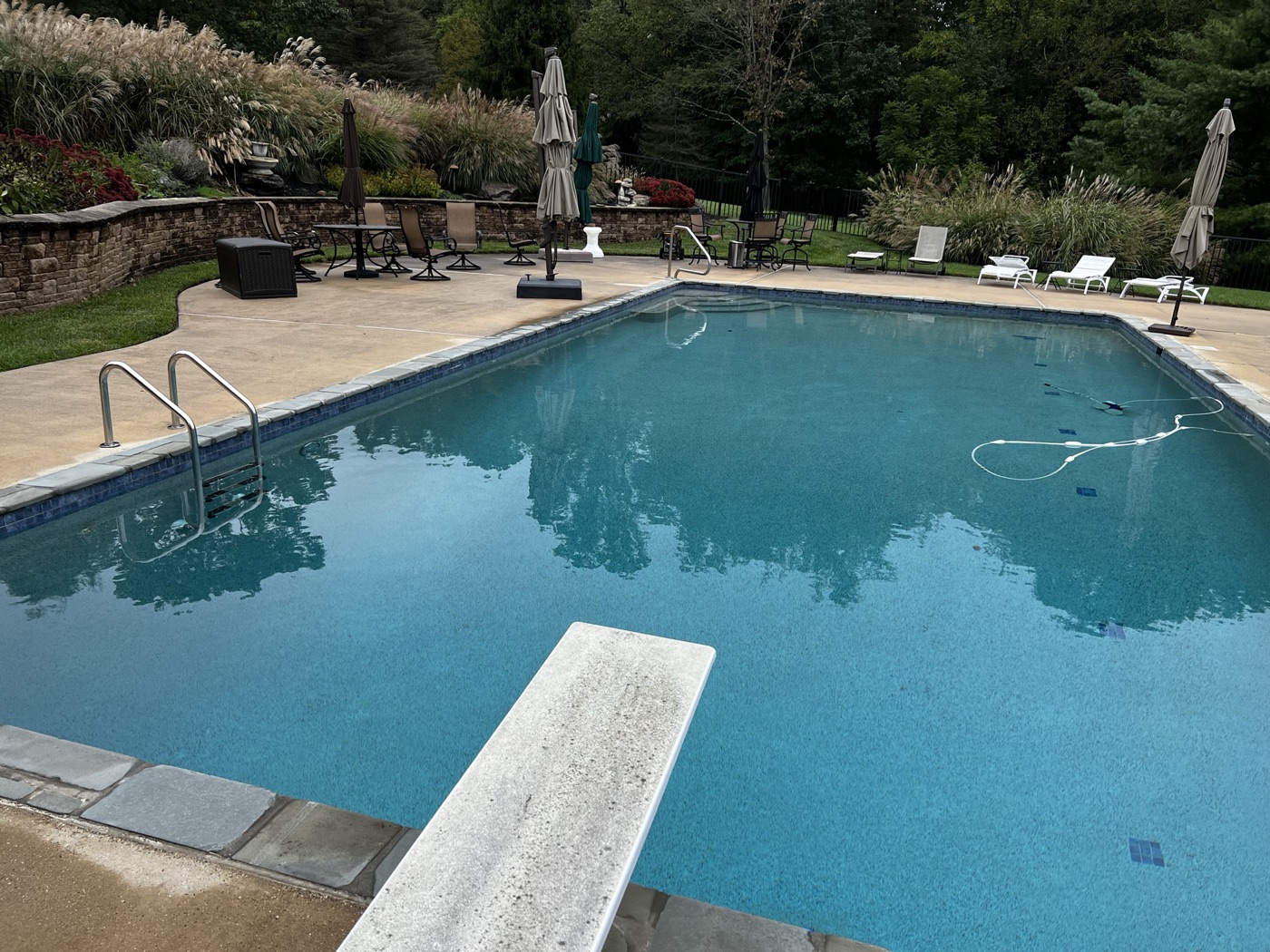 Pool before renovation