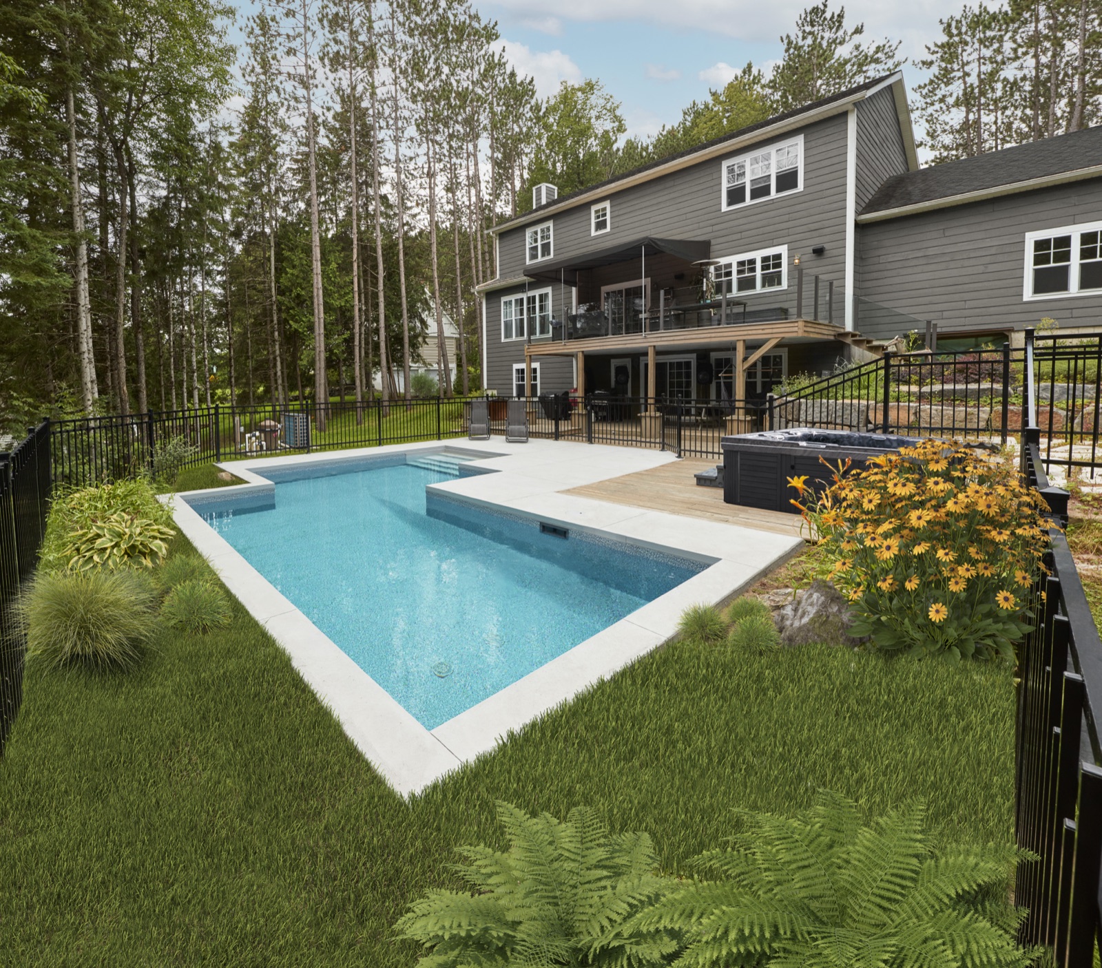 Pool renovation project