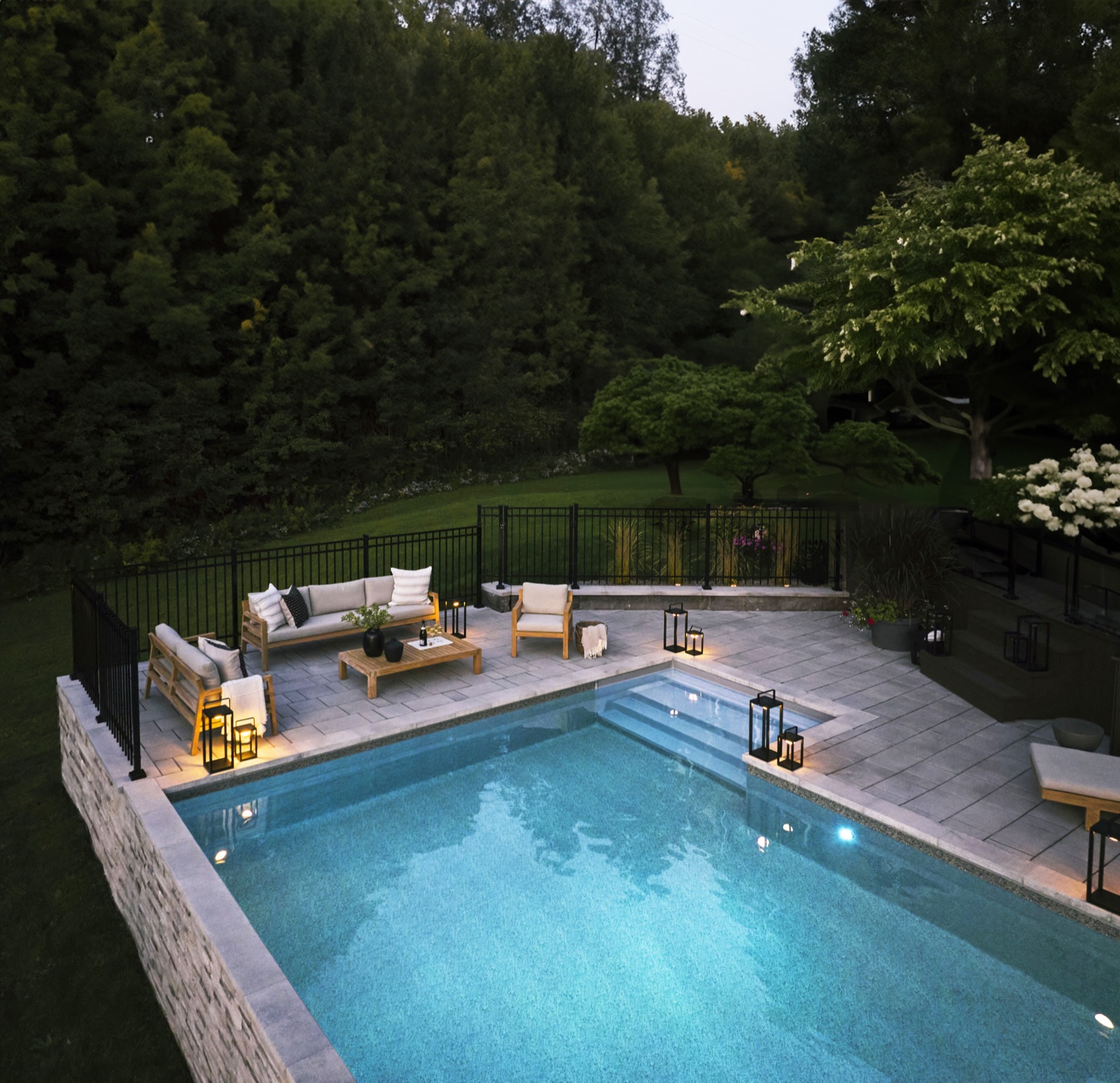 Pool renovation project