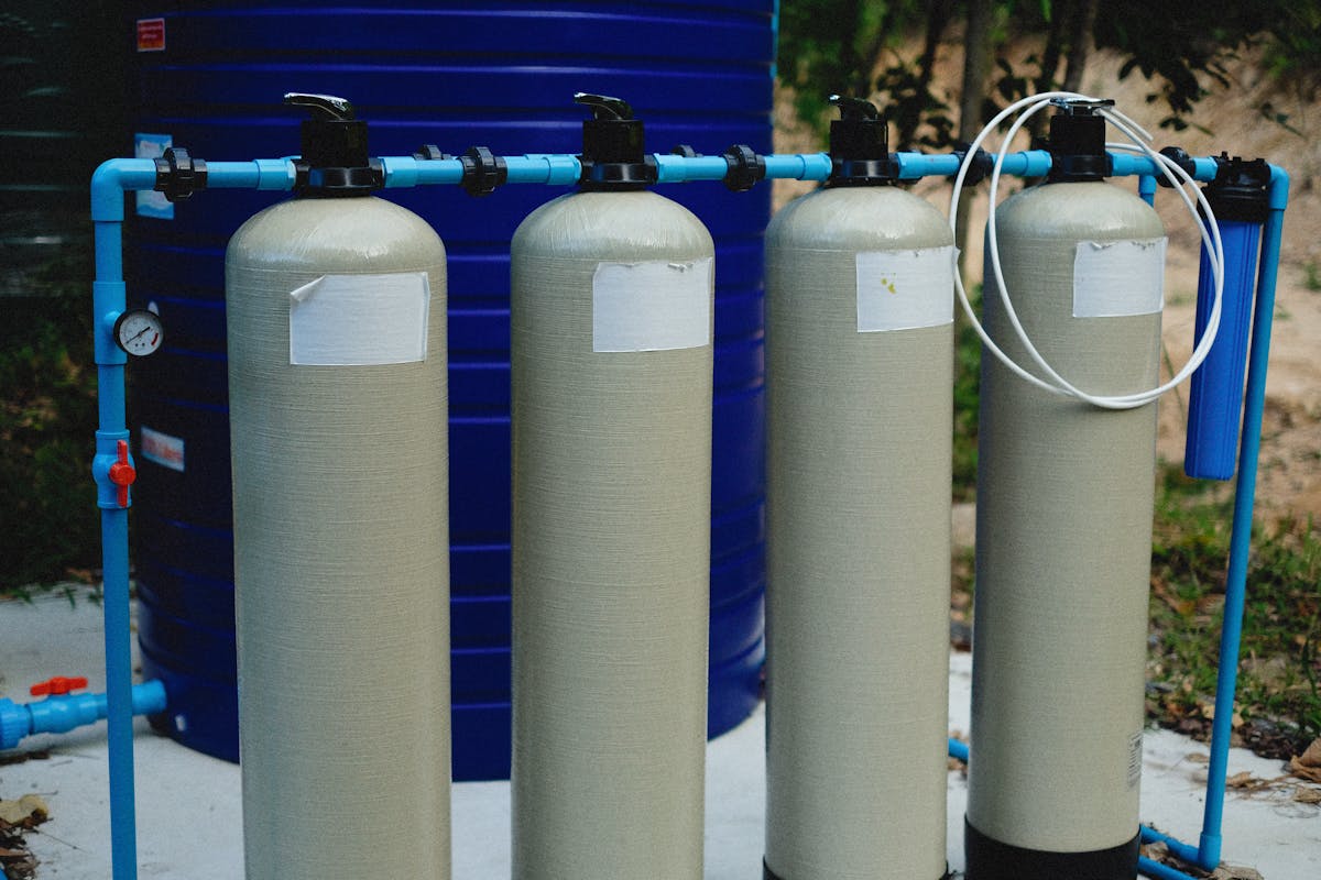 Old pool equipment